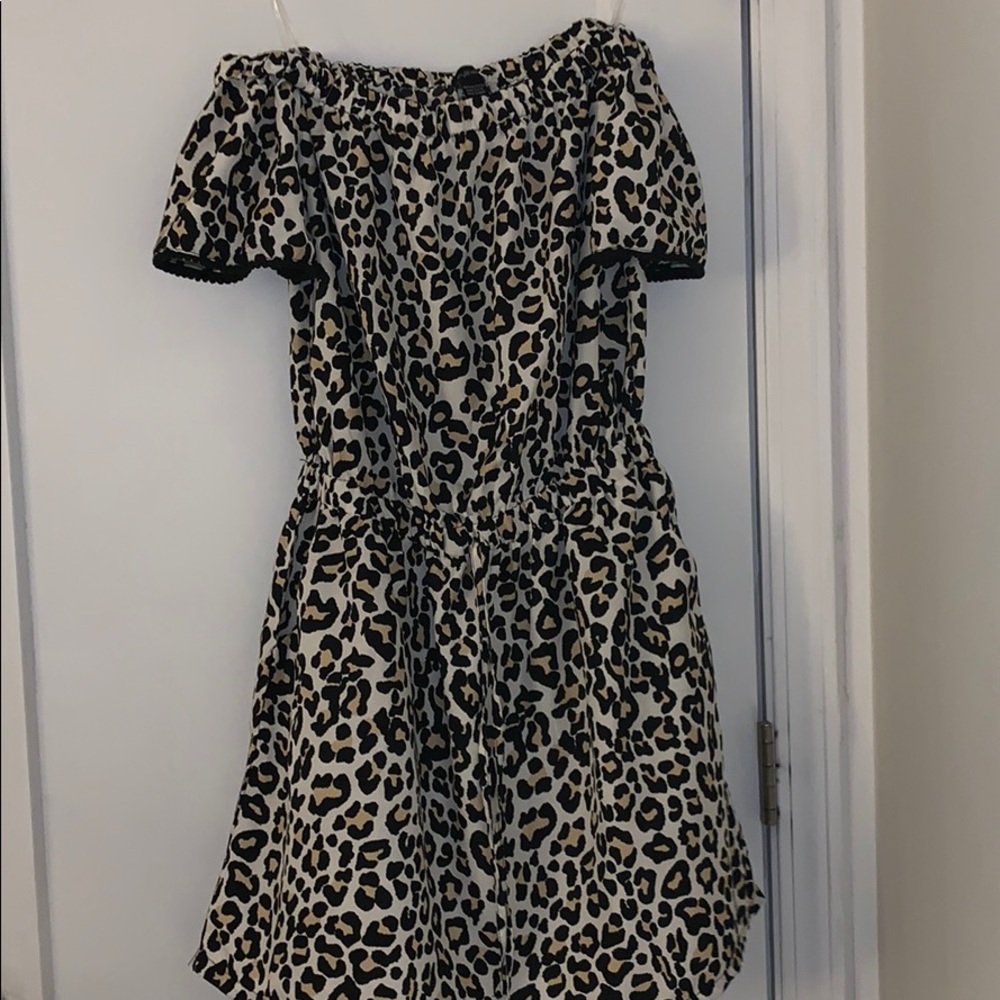 Never worn cheetah romper